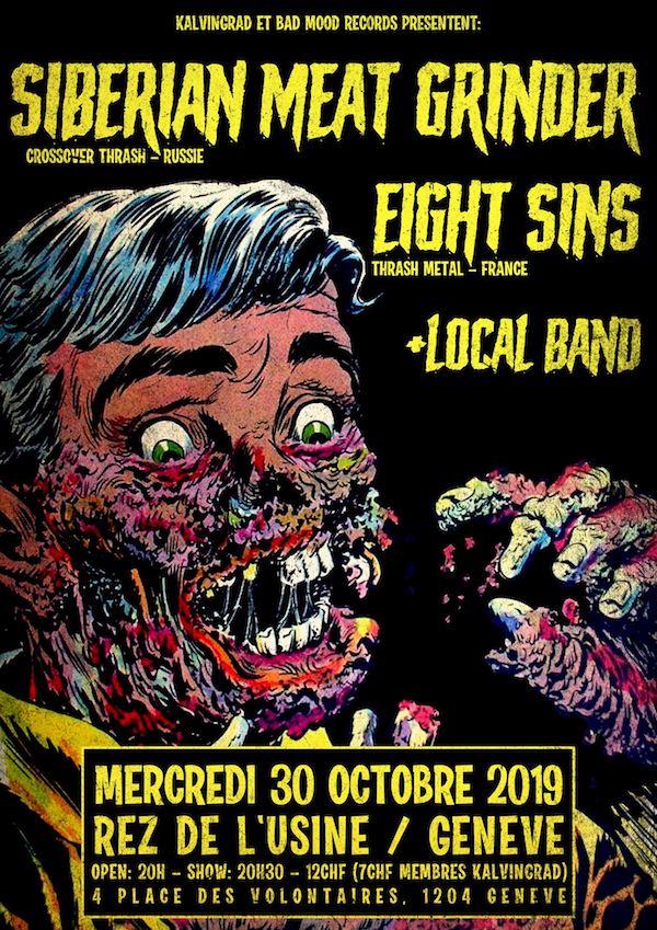 Concert le 30 Octobre @ L'Usine - Genève (CH) Concert le 30 Octobre @ L'Usine - Genève (CH)